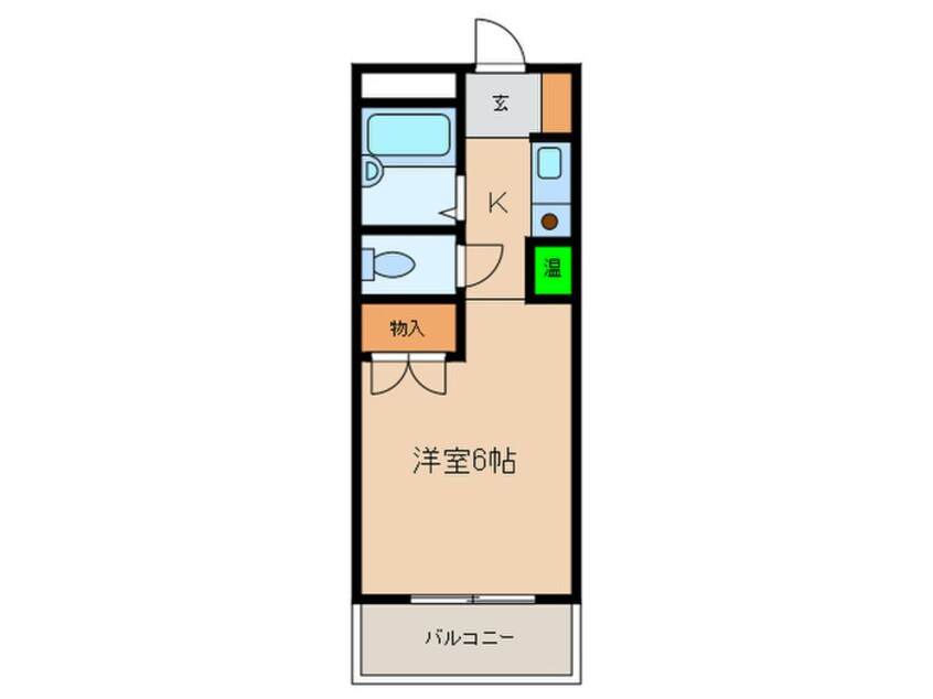 間取図 ハイツヤマネ伊川谷