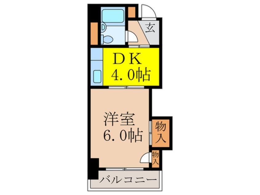 間取図 グレイスフル第2東三国Ⅱ