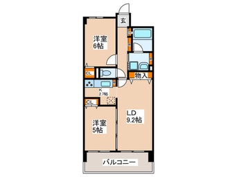 間取図 ラフィーネレジデンス