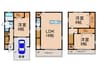 三明町1丁目戸建て 3LDKの間取り