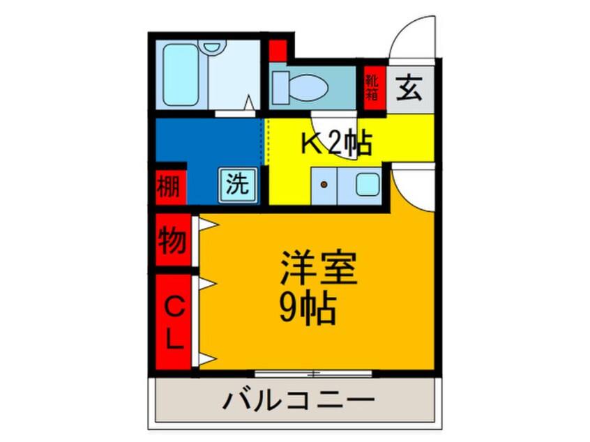 間取図 プライムハウス・Ｋ