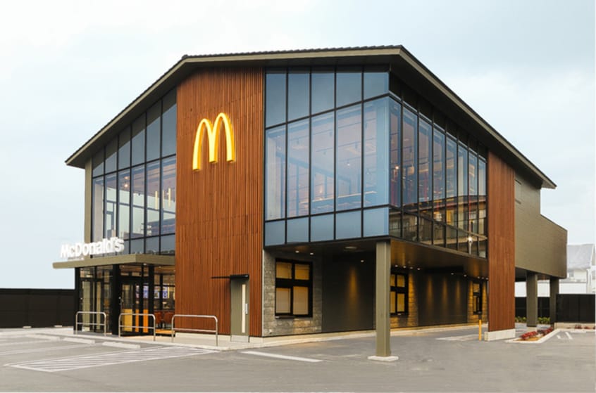 マクドナルド桂五条店(ファストフード)まで600m ウエストヴューC棟
