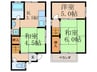 大塚元屋敷町62-19貸家 3Kの間取り
