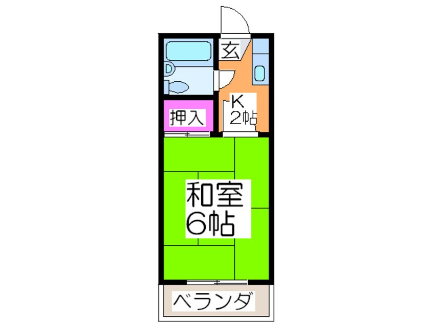 間取図 メゾン杉本