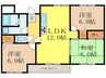 セントポリス 3LDKの間取り