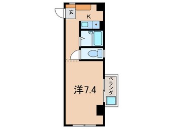 間取図 カーサ　オカザキ