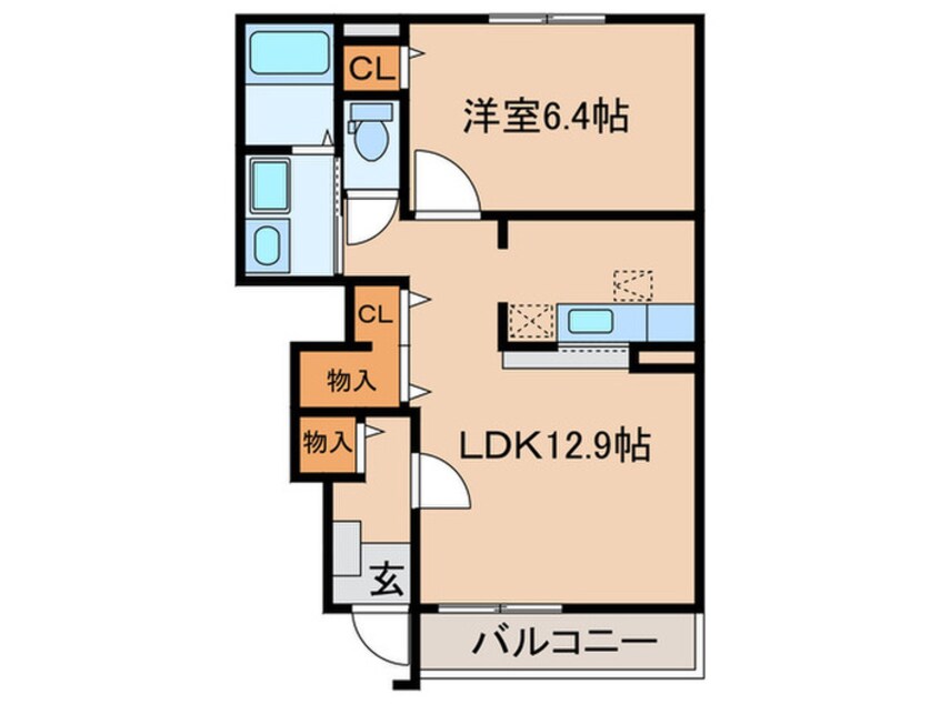 間取図 グレイス・ガ－デンⅢ