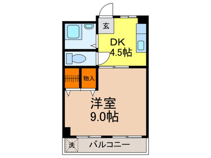 間取図 平成マンション