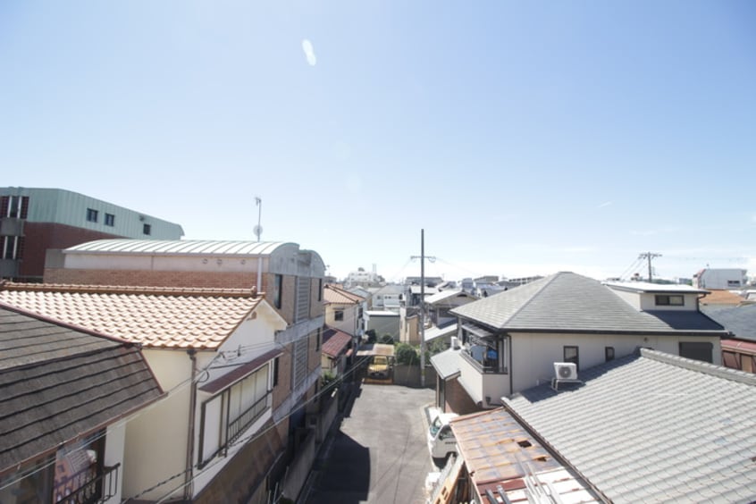 室内からの展望 平成マンション