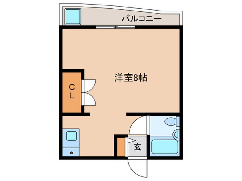 間取図 エクセレント武庫三番館