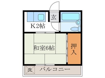 間取図 レジデンス鞍馬口