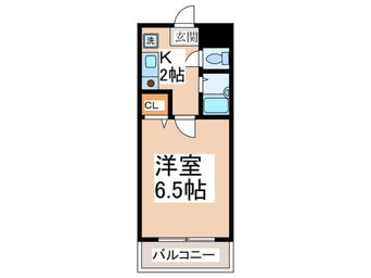間取図 クロッシングヴィラ悲田院