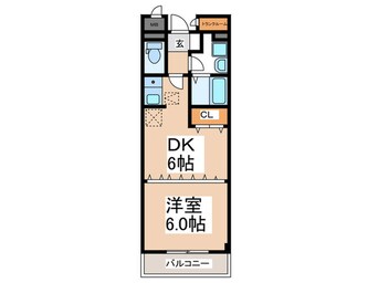 間取図 フォンテ－ヌ南館