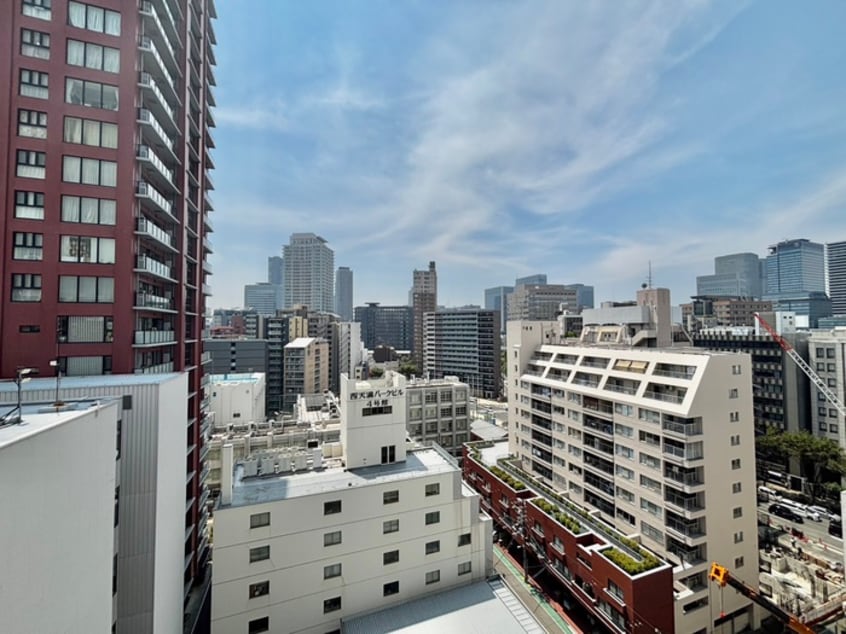 室内からの展望 ハイデンス梅ヶ枝