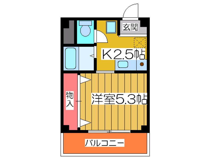 間取図 タウンコ－ト新深江