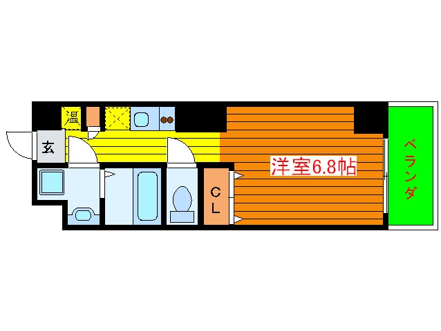 間取り図 トゥ－ルロワイエ北梅田