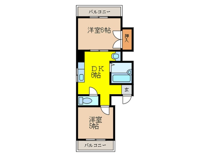 間取り図 日伸ビル