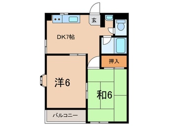 間取図 ココロ西明石