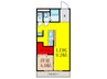 ニュー大阪ハイツ(506) 1LDKの間取り