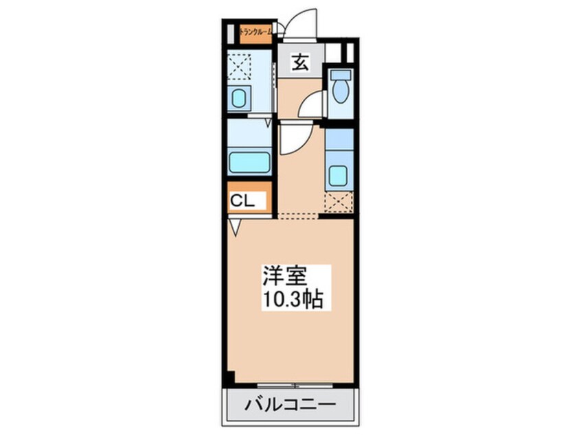 間取図 フォチュネイト