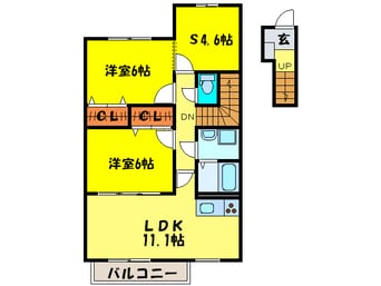 間取図 ア－バン新家
