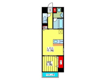 間取図 アーバンエクセレンス鴫野