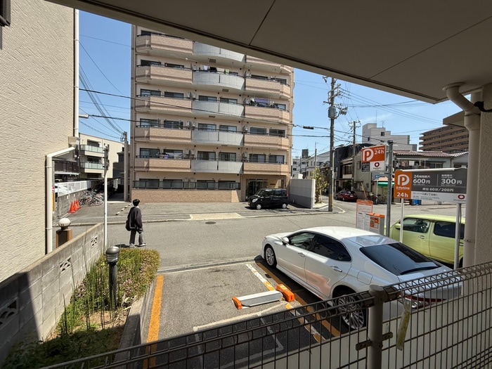 室内からの展望 ウエルコ－ト大桐