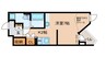 ﾃﾞﾄﾑ・ﾜﾝ東山ﾚﾃﾞｨｰｽ（101） 1Kの間取り