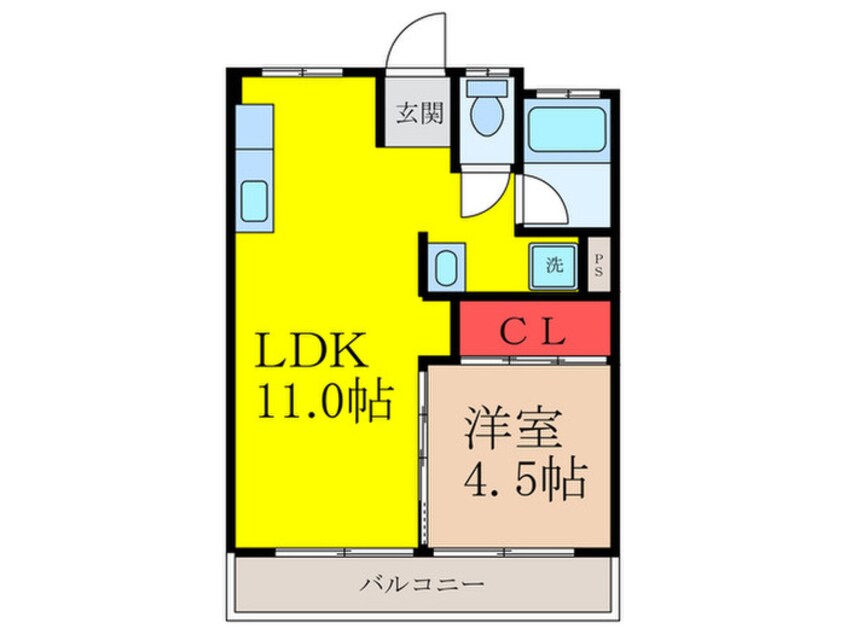 間取図 松林マンション