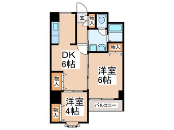 間取図 ｱﾍﾞﾆｭ-九条