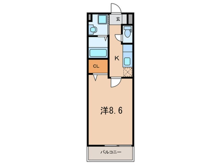 間取図 エムワン舞子