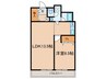 クリアレジデンス塚口 1LDKの間取り