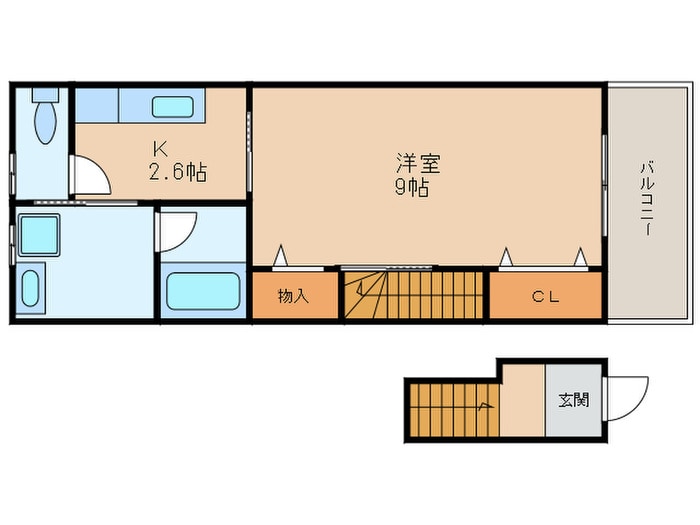 間取り図 ＣＲＯＵＤ甲子園里中町