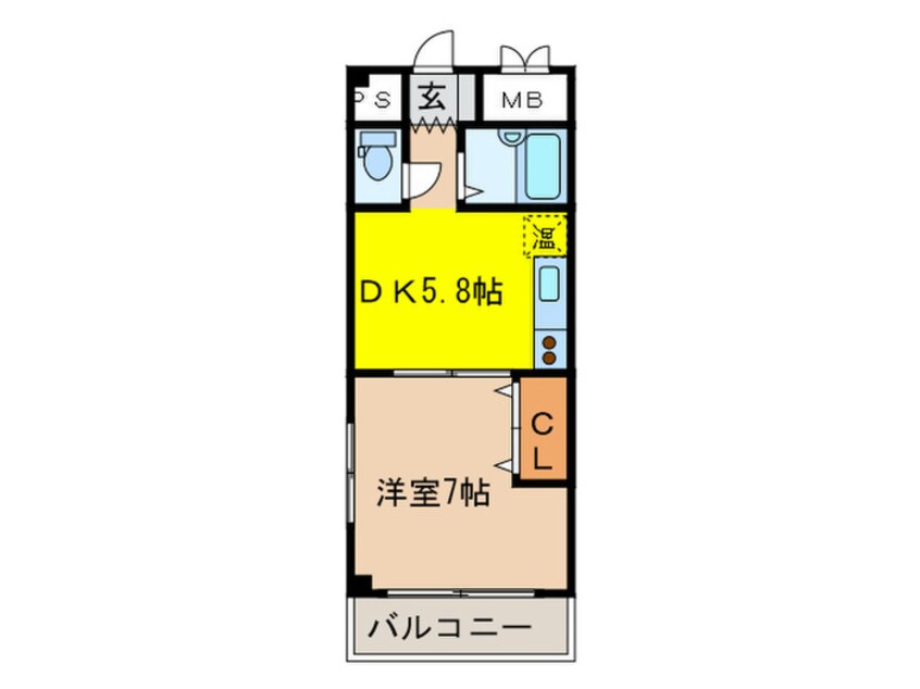 間取図 第１２関根マンション