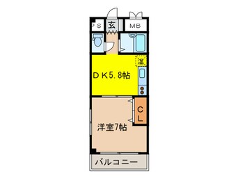 間取図 第１２関根マンション