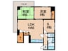 U residence京都三条 2LDK+Sの間取り