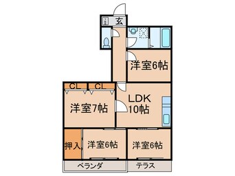 間取図 立美家ビル