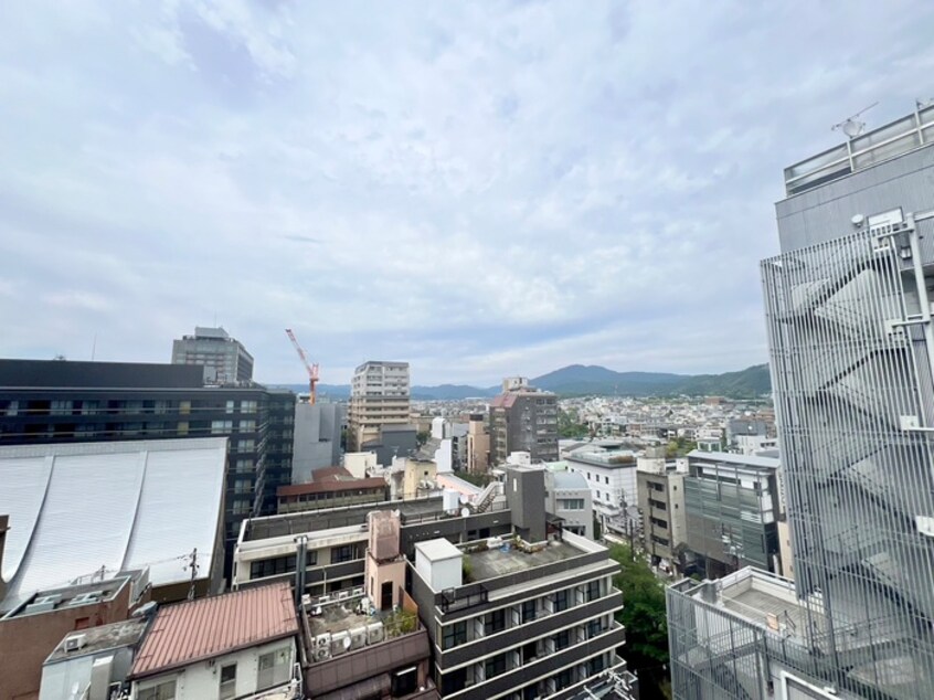 室内からの展望 立美家ビル