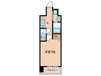 間取図 エグゼ難波西Ⅲ