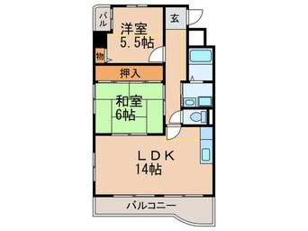 間取図 レグルス我孫子