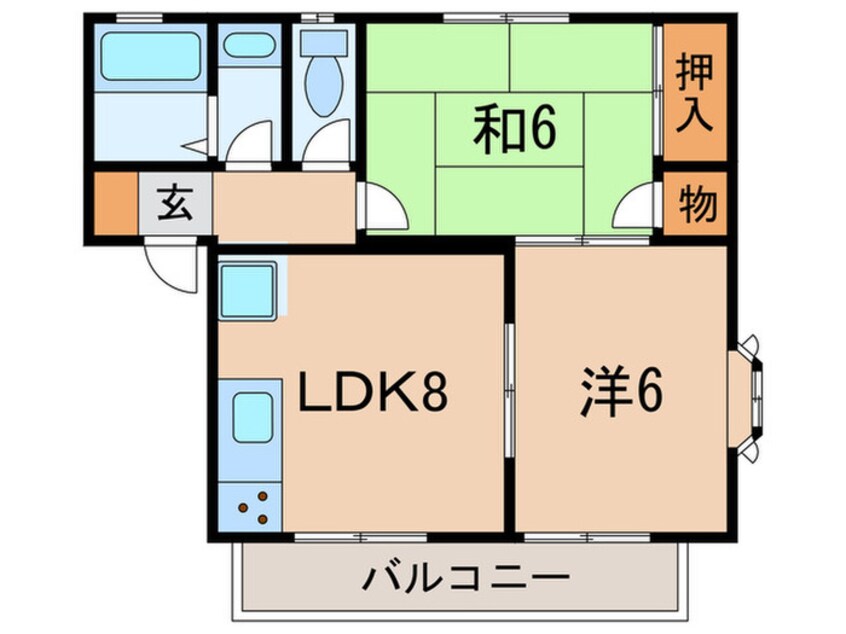 間取図 ルカ・イエームⅡ