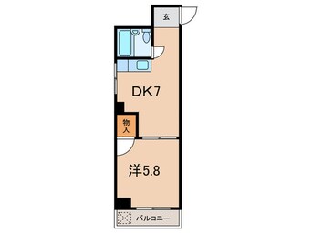 間取図 ヒューマンハイツ