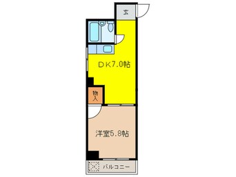 間取図 ヒューマンハイツ