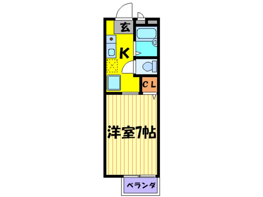 間取図 エリカハイツ