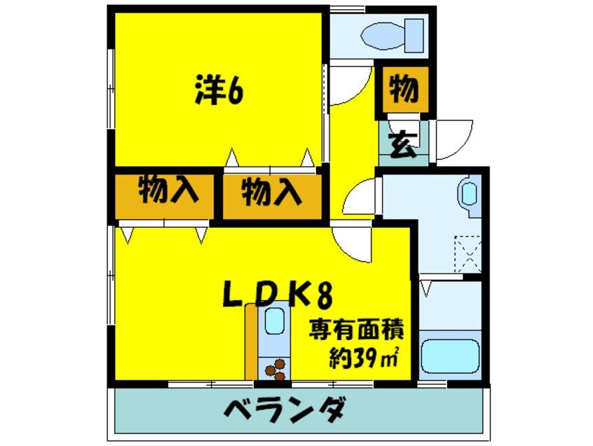 間取図 ライトコ－ト