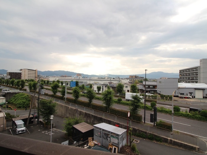 室内からの展望 ハイツ玉川Ⅴ