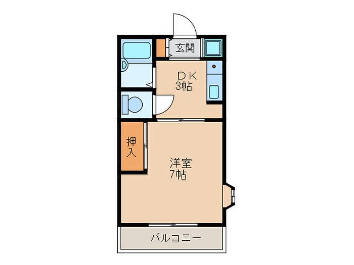 間取り図 コートアゼリアＢ棟