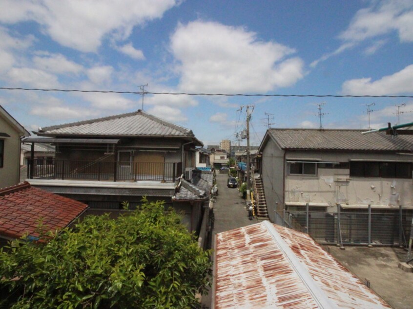 室内からの展望 常盤町貸家