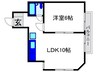 空港第３ビル 1LDKの間取り