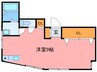 空港第３ビル 1Rの間取り